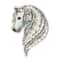 Charivna Mit Crystal Art Beadwork Horse Brooch Kit